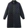Foto Real de Ropa de Otoño e Invierno 2025 Talla Grande Gordita mm Suelta de Longitud Media Engrosada Estilo K Adelgazante y Ropa Ligera de Algodón Exterior 5