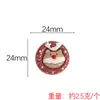 Yqt Papai Noel Boneco de Gengibre Alce Transfronteiriço Mini Brinquedo de Comida Acessórios de Resina DIY Acessórios de Pingente de Festival Enfeites