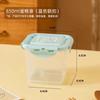 Caja de embalaje sellada para mousse de postre, pastel de leche, cuchara para fruta, vaso de paja, caja de embalaje, tiramisú, helado