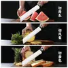 Cuchillo para Sandía de Acero Inoxidable para Cocina Casera, Longitud Extendida, Afilado, Tamaño Grande, Adecuado para Cortar Frutas y Verduras, Uso Comercial
