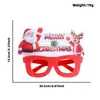 Gafas Navideñas de Dibujos Animados 2027 Reno Papá Noel Gafas de Regalo Montura Decoración Navideña Muñeco de Nieve Hombre de Jengibre Montura de Gafas