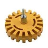 Rueda de goma para quitar goma de 4 pulgadas disco de goma para quitar goma dispositivo de goma para quitar goma de taladro eléctrico rueda de lijado neumático para quitar goma rueda de goma disco de goma neumático para quitar goma