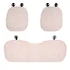 Almofada de assento de carro de verão linho cor rosa costura estilo Chanel carro almofada de assento confortável carro Quatro Estações Universal para mulheres