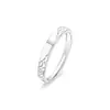 Anillo de Zirconia Mariposa Nuevo 2026 Anillo de Dedo para Mujer estilo ins Diseño de Nicho Sentido de Lujo Ligero Anillo de Banda Lisa Sensación de Alta Gama