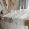 Amazon Mantel de Mesa y Camino de Mesa para Boda al Aire Libre Europeo y Americano Gasa Perlada Fiesta Navideña Reunión Mesa Decoración de Gasa para el Hogar