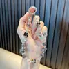 Corrente de Celular Chaveiro Borboleta de Liga Metálica com Contas Exquisite Pulseira Fria Pulseira Pingente de Bolsa Chaveiro Pequeno Presente