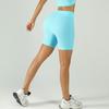 Amazon Pantalones Cortos de Yoga sin Costuras con Hilo Fitness Secado Rápido Levanta Glúteos Cadera de Miel Piernas Delgadas Ciclismo Cintura Alta Elásticos Pantalones de Fitness