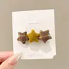 Presilha de Cabelo Dopamina para Mulheres, Novo Estilo de Primavera, Presilha de Franja Lateral de Alto Padrão, Grampo de Cabelo Fofo para Meninas, Presilha de Acessório de Cabelo
