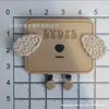 Nueva etiqueta combinada cosida de moldeo por goteo de PU de dibujos animados para accesorios de ropa, zapatos, sombreros, bolsos y etiquetas decorativas