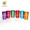Taza Desechable de Aluminio Taza de Cerveza de Metal Ecológica Taza de Aluminio Estilo Camping al Aire Libre Taza para Fiesta Bebida Fría Jugo Taza de Cola