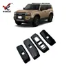 Marco de Botón Especial para Control de Elevación de Vidrio de Ventana Modificado para Toyota 24 Prado Lc250