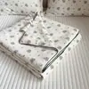 Colcha de Verano Tejida de Algodón de Leche Modelo Nuevo Transfronteriza Clase a Regalo Colcha Refrigerante de Verano Colcha Delgada para Niños Lavable a Máquina Núcleo de Colcha para Aire Acondicionado
