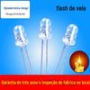Flash de Vela F3 3mm Cabeça Redonda Luz Branco Quente Dourada Luz Amarela Piscante Luz de Vela Chip de Pó de Ponto de Auto-Flash Contas de Lâmpada Luminosas