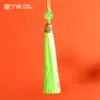 Novo Nó Chinês Pingente Pequeno Pingente de Borla Marcador de Página Sachê Pingente de Leque de Borla da Dinastia Han Caixa de Presente Pingente de Celular Pingente Sachê