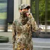 Y01 Ropa de Protección Solar para Exteriores para Hombres y Mujeres Ropa de Pesca Transpirable Delgada Vista de Pesca Elástica Verano Delgada Ropa de Pesca Camuflada