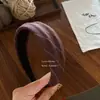 Diadema Coreana 2026 Estilo Nuevo Tela de Sarga Estilo Melard, Diadema de Moda Retro de Gama Alta, Accesorio Versátil para el Cabello
