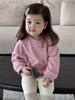 Tops de Outono para Bebês e Crianças Pequenas, Roupas Infantis Novo Estilo 2026 Roupas de Bebê, Roupas Infantis Estilo Coreano, Moletons de Outono para Meninas