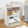 Soporte para Bolígrafo Inclinado en Escritorio Simple Caja de Almacenamiento con Cajón de Gran Capacidad Oficina Estudiante Multifuncional