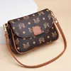 Nova Bolsa Feminina de Hong Kong com Design de Nicho 2024 Atmosfera Fashionável Versátil para o Dia a Dia Bolsa para Mãe Bolsa Transversal Multifuncional