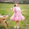 Vestidos de Verano para Niñas 2025 Ropa Nueva de Primavera Otoño Faldas Tutú para Niños Mayores Estilo Coreano Faldas de Princesa de Malla