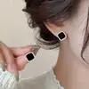 Aretes Nuevos Populares Estilo Coreano de Cuentas de la Fortuna, Tachuelas Versátiles Simples y Elegantes, Joyería para Orejas Mismo Estilo de Transmisión en Vivo al por Mayor