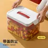 Caja de Almacenamiento Roja de Juguetes para Niños de Año Nuevo con Tapa, Bloques de Construcción, Piezas Magnéticas, Caja Clasificadora, Caja de Almacenamiento Transparente de Gran Capacidad