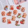 Mini tarjeta de fruta skin caricatura hecho a mano diy accesorios de joyería pegamento crema resina pequeños accesorios horquilla material para uñas