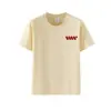 Camiseta de Verano 2026 para Mujer, Manga Corta, Hombro Recto, Estampado Único, Estilo Coreano, Diseño Holgado, Casual, Adelgazante, Algodón Puro