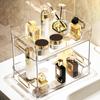 Estante de Almacenamiento de Cosméticos para Lavabo de Lujo Ligero Baño Lavado de Cara Inodoro Encimera Baño Vestidor Escritorio Caja de Almacenamiento