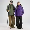 Nueva chaqueta polar 3 en 1 desmontable de otoño e invierno para hombres y mujeres, cortavientos, impermeable, transpirable y cálida