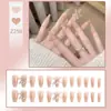 Unhas Usáveis Sexy Flash Personalizadas, Unhas Postiças de Alto Padrão, Adesivos de Nail Art Usáveis Gelo-Transparente, Adesivos de Nail Art Mais Vendidos, Produtos Acabados