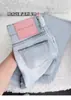Jeans de Tencel Azul Claro Talla Grande para Mujer, Estilo Delgado de Otoño, Corte Holgado para Tallas Grandes, Pantalones Rectos de Pierna Ancha de Seda Helada de Cintura Alta Adelgazantes