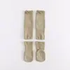 Set de Rodilleras y Calcetines de Piso para Bebé, Calentadores de Piernas Espesos de Felpa para Bebés de Otoño e Invierno, Calcetines para Gatear, Calcetines Cálidos para el Hogar para Niños