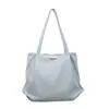 Bolsa Feminina de Ombro Único 2026 Nova Verão Grande Capacidade Bolsa de Lona Estilo Coreano Estilo Preguiçoso Bolsa Tote para Trabalho e Dia a Dia