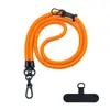 Goma para cordón de teléfono móvil de 10 mm de grosor, cuerda ajustable en diagonal, clip para teléfono móvil, cordón anti-pérdida, cordón para cuello