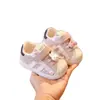Zapatos para bebés y niños pequeños para niñas, zapatos blancos nuevos para primavera y otoño para niños de 1 a 3 años, zapatillas infantiles de suela blanda con puntera de concha