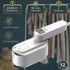 Vaporizador de Roupas Portátil de Parede, Máquina de Passar Inteligente, Ferro de Passar Elétrico Dobrável, Vaporizador de Roupas Portátil a Vapor com Ajuste de Três Velocidades