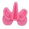 Orejas de Estilo Nuevo, Ojos, Cuernos de Animal, Molde de Silicona para Chocolate de Unicornio, Decoración de Relleno Líquido para Fondant, Venta al por Mayor en Stock