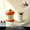 Pedra Difusora de Aroma Sem Chama Divertida e Criativa com Óleos Essenciais para Uso Doméstico no Quarto, Fragrância de Longa Duração, Pedra de Cristal de Alta Qualidade, Ornamento de Flores Secas