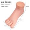 Herramientas de Manicura Venta al por Mayor Práctica Modelo de Pie Único para Práctica de Manicura Pies Protésicos Pie Izquierdo y Pie Derecho Modelo Tablero de Exhibición Modelo de Pie Protésico Suave