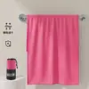 Toalla de baño con botones que no se cae, toalla de secado rápido para nadar, toalla absorbente y de secado rápido, toalla tipo bata para evitar el frío, toalla de playa para exteriores