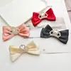 Nuevo Tejido Francés Color Puro Estéreo Fugitiva Princesa Corona Moño Pasador DIY Equipaje Ropa Accesorios