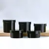 100/120/150/200/250g Tarro de Mascarilla de Barro Limpio Tarro de Plástico PP para Acondicionador Tarro de Mascarilla de Noche para el Cuidado de la Piel