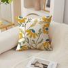 American Pastoral Light Luxury Pillow Case New Cross-border Flower Novelty Pattern Almofada Sala de estar Sofá Fronha Atacado