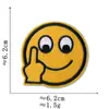 Patches de Tecido Bordados, Insígnias Bordadas por Computador, Patches Premium DIY de Horror Emoji Expressão para Decoração de Roupas