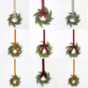 Nuevas decoraciones de Navidad: piñas de PE suaves, coronas de Navidad, guirnaldas de pino y adornos de lazo - disponibles para venta transfronteriza en Amazon