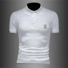 Em Estoque E-commerce Internacional Aliexpress Camisa Polo 2025 Modelo Antigo Reposição Camiseta de Manga Curta com Gola Polo Reversível