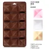 Formas de silicone para chocolate clássicas e populares, um conjunto de múltiplas formas para confeitaria caseira, formas para sobremesas francesas, atacado