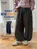 Pantalones de Forro Polar para Niñas Yojia Invierno 2025 Nuevos Elegantes de Moda para Niños Grandes Pantalones Casuales Pantalones Largos Gruesos para Niños