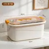 Caja de Almacenamiento Portátil BNBS para Juego de Té de Mano para Uso en Casa y al Aire Libre, Organizador de Almacenamiento a Prueba de Polvo para Juego de Té Kung Fu de Doble Propósito